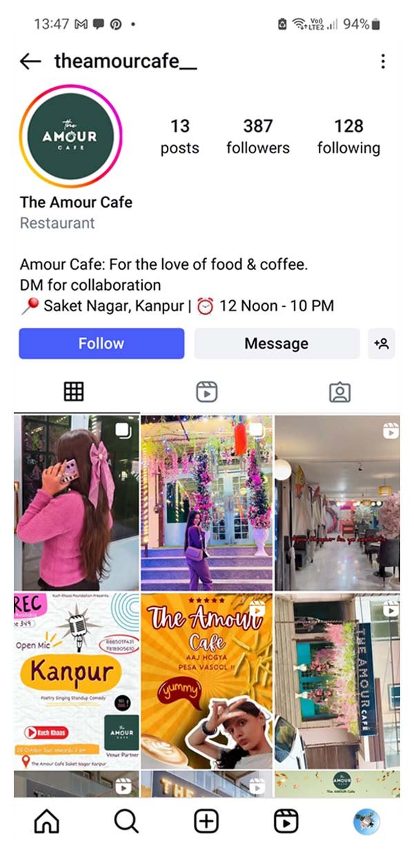 The Amour Cafe